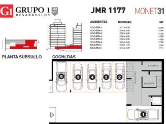 Cochera en venta en Juan Manuel de Rosas 1177